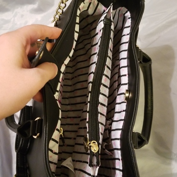 Betsey Johnson face satchel * - Picture 4 of 4